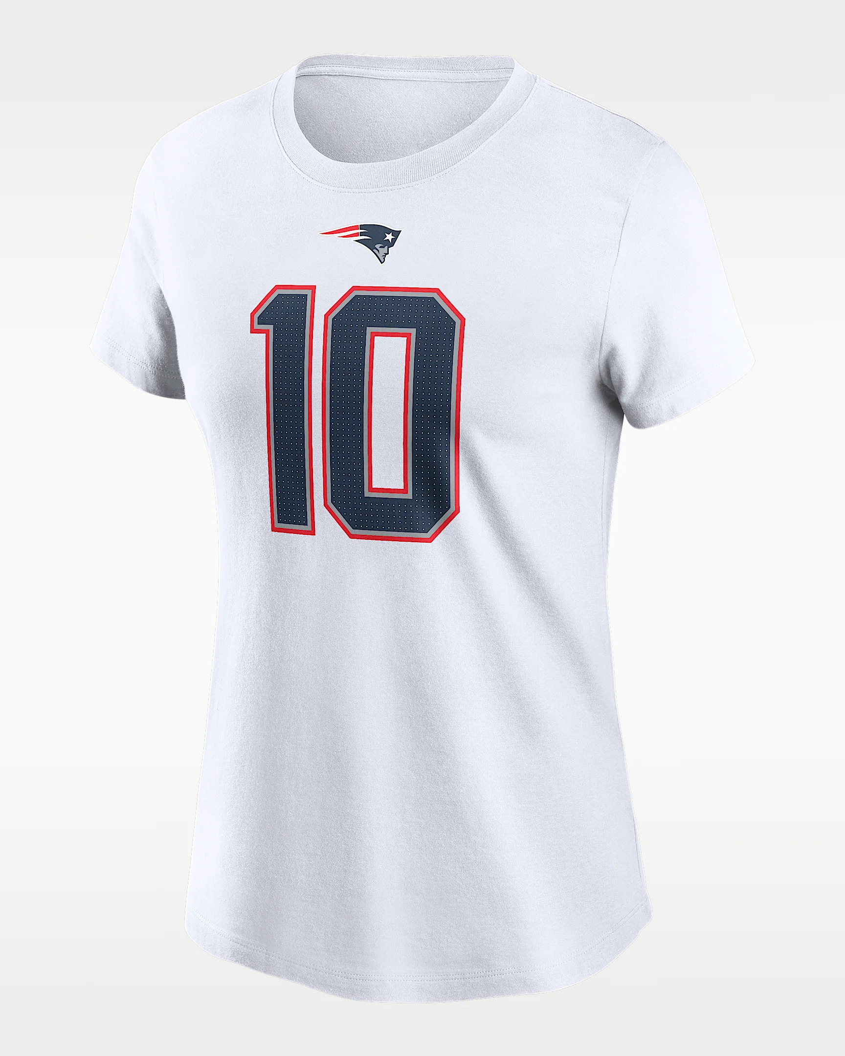 Drake Maye New England Patriots Women's Nike NFL T-Shirt - 1