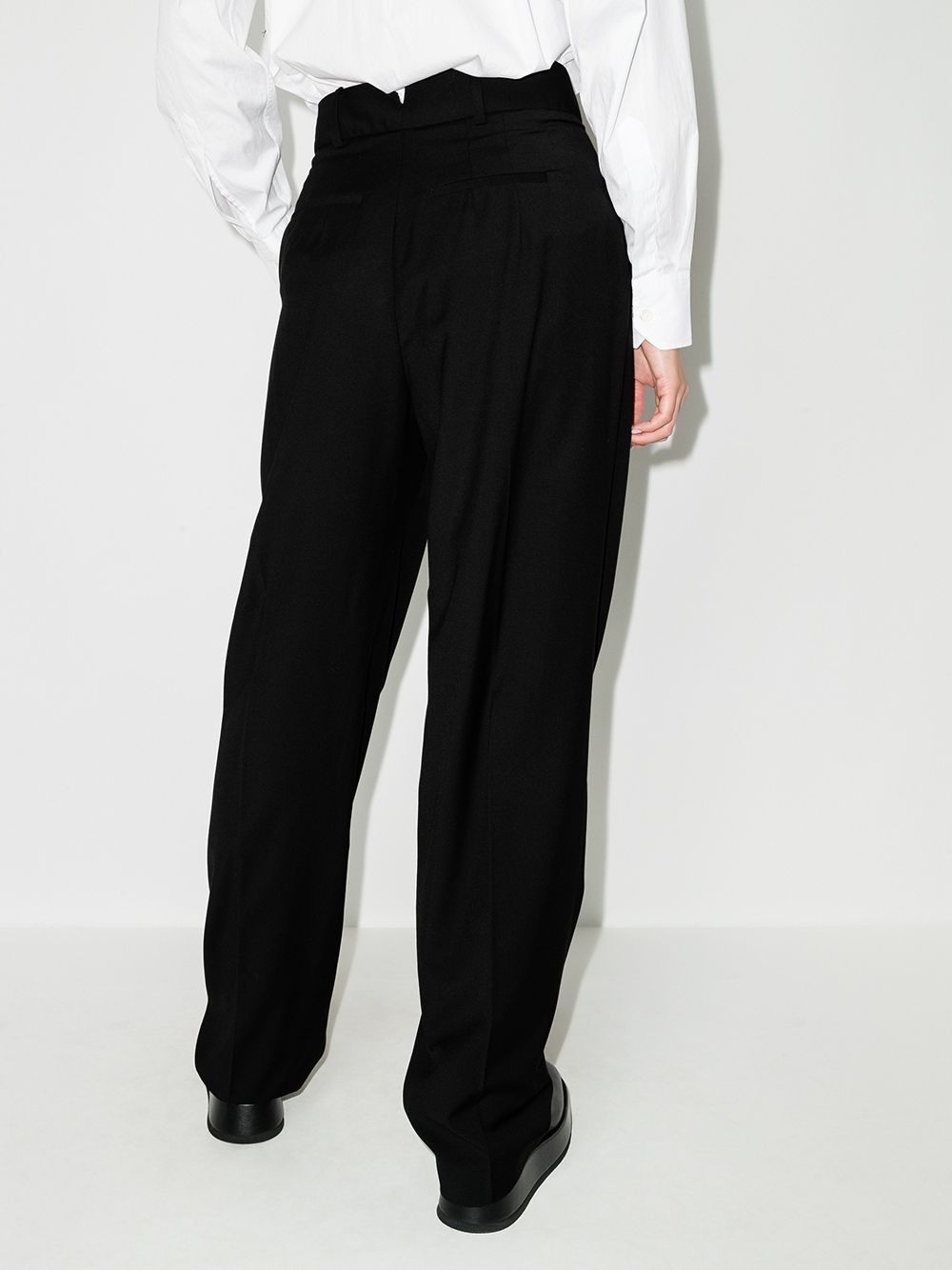 Gelso high-waisted darted trousers - 3