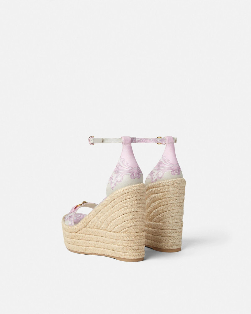 Barocco Medusa '95 Wedge Sandals 120 mm 4