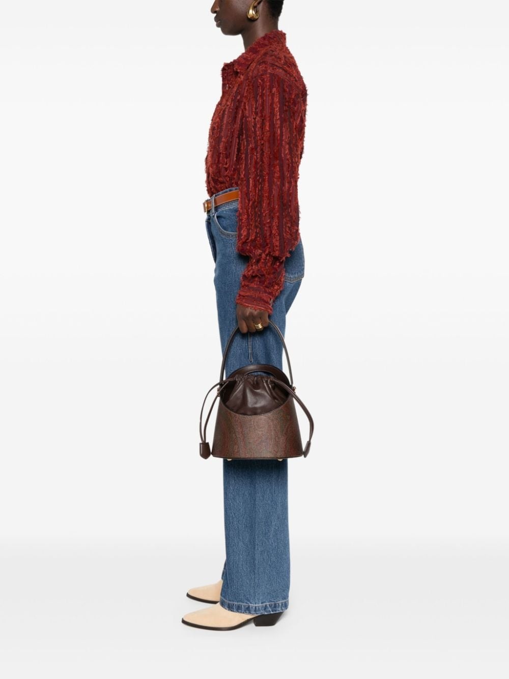 medium Paisley Saturno tote bag - 2