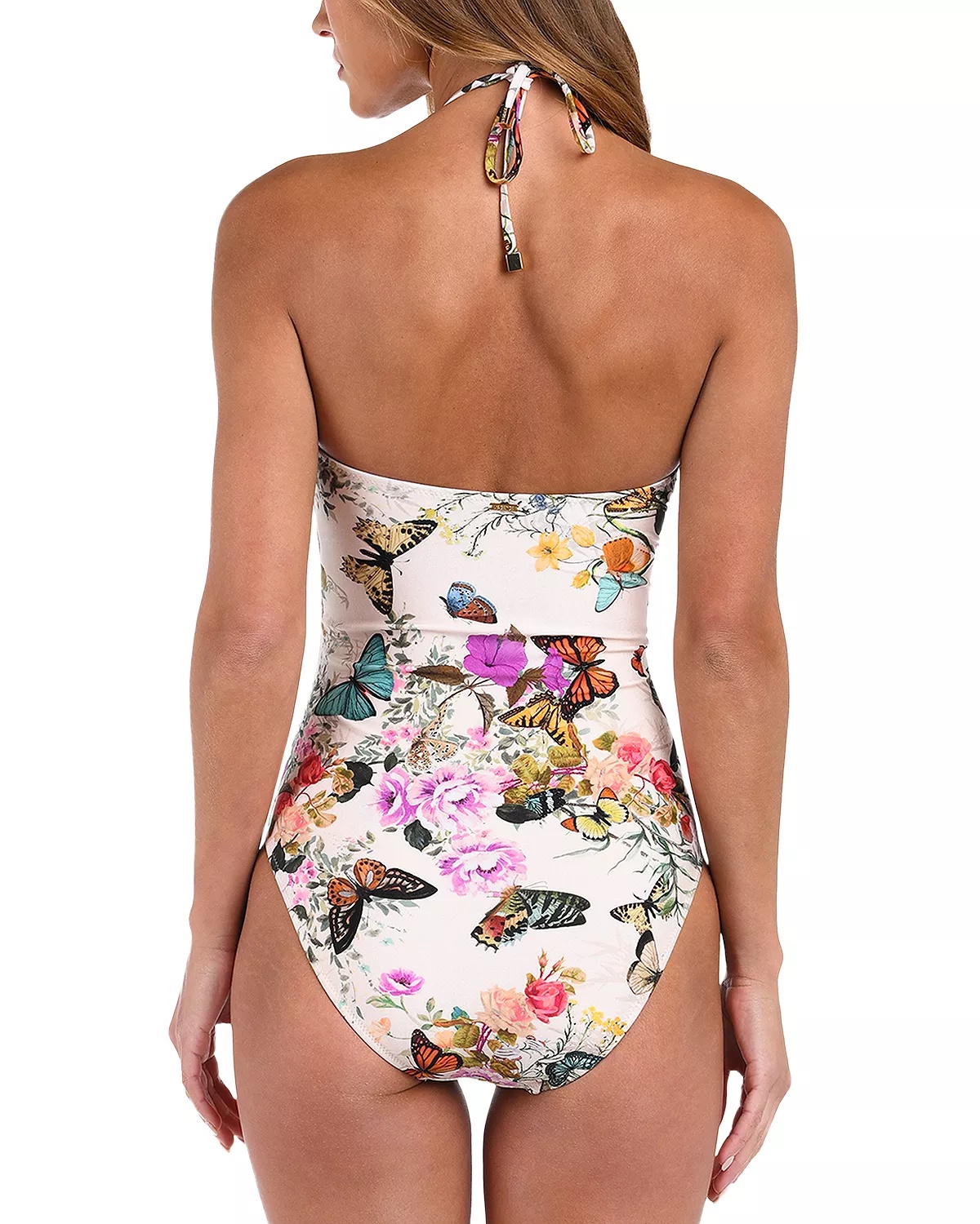 Shiva Butterfly Keyhole One Piece Swimsuit - 2