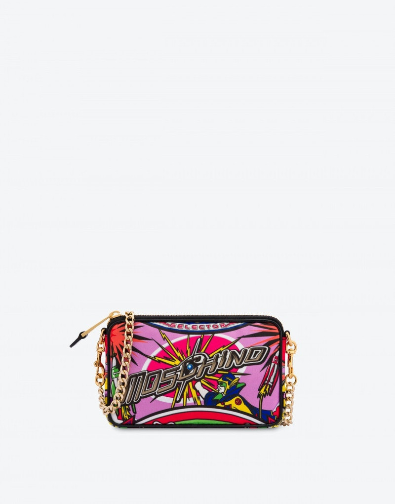 PINBALL PRINT SHOULDER BAG 1