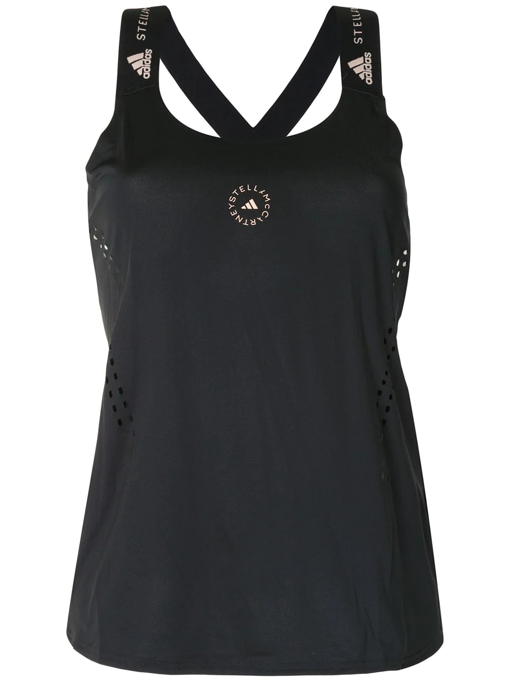 logo band tank top - 1