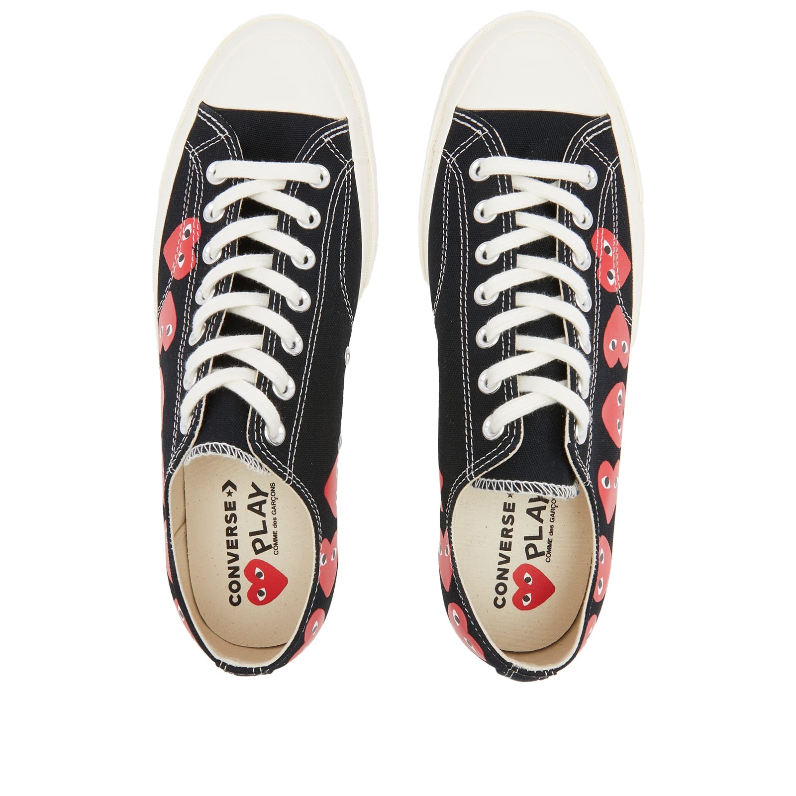 Comme des Garçons Play x Converse Multi Heart Low Sneaker - 5