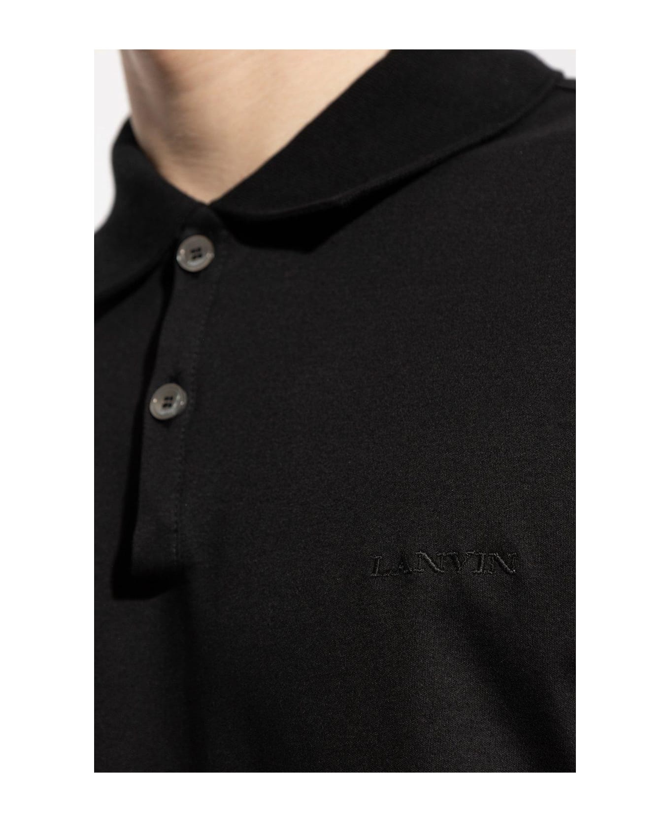 Logo Embroidered Polo Shirt - 5