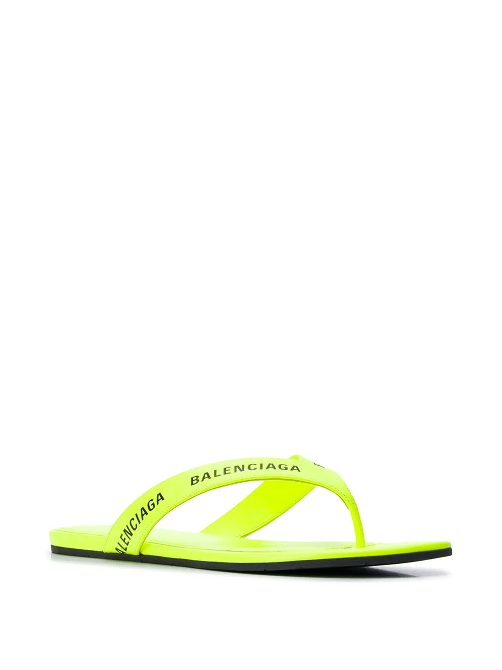 logo-strap flip flops - 2