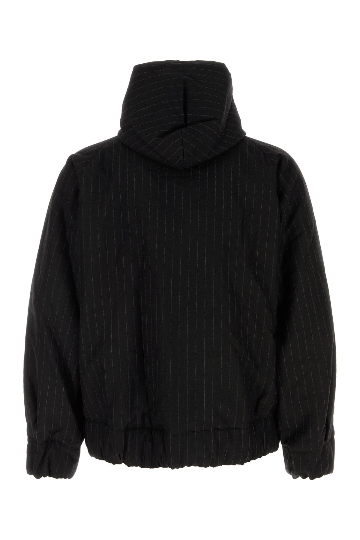 Sacai Men Embroidered Wool Padded Jacket - 2