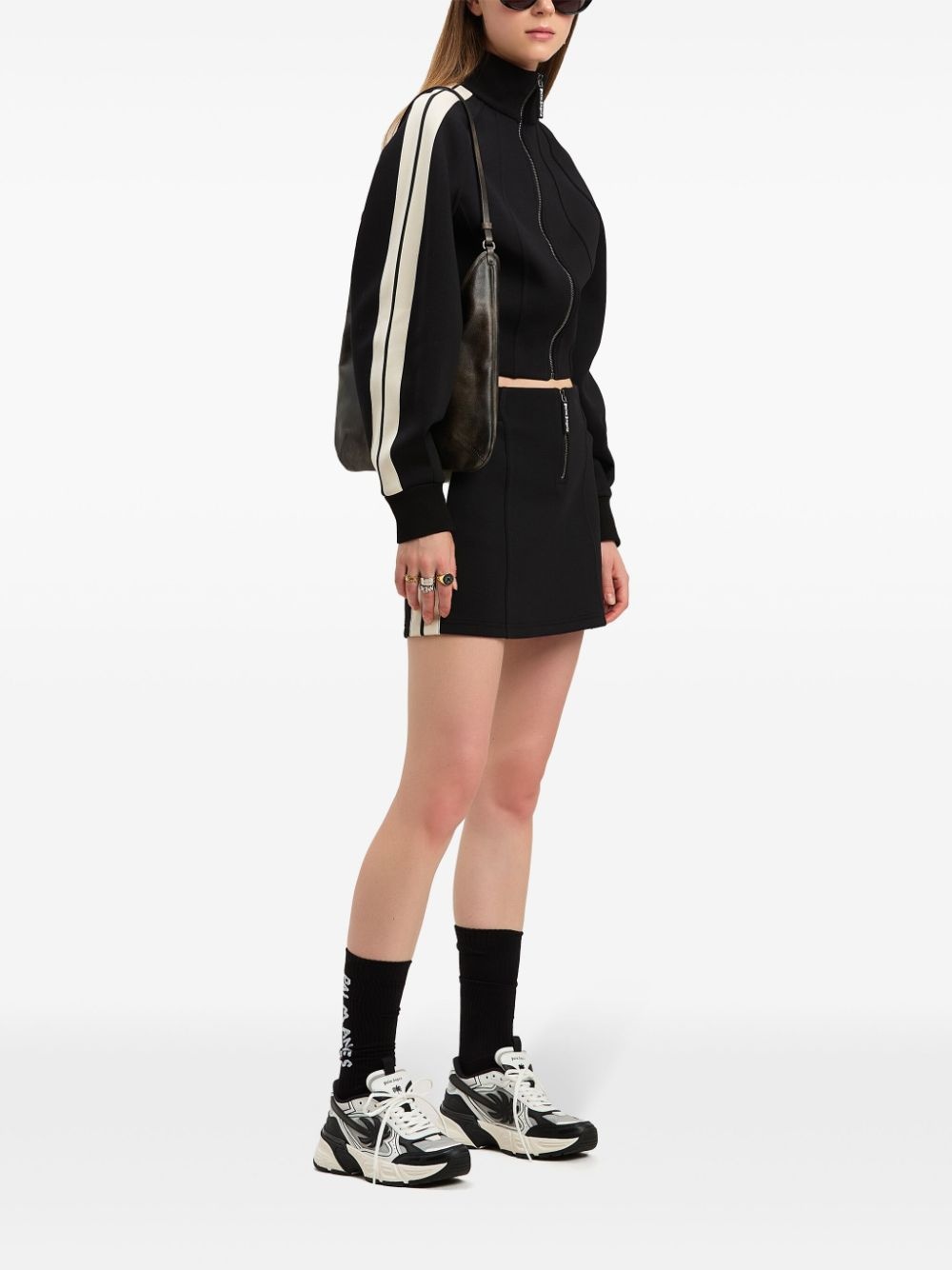 zip-up track jacket - 2