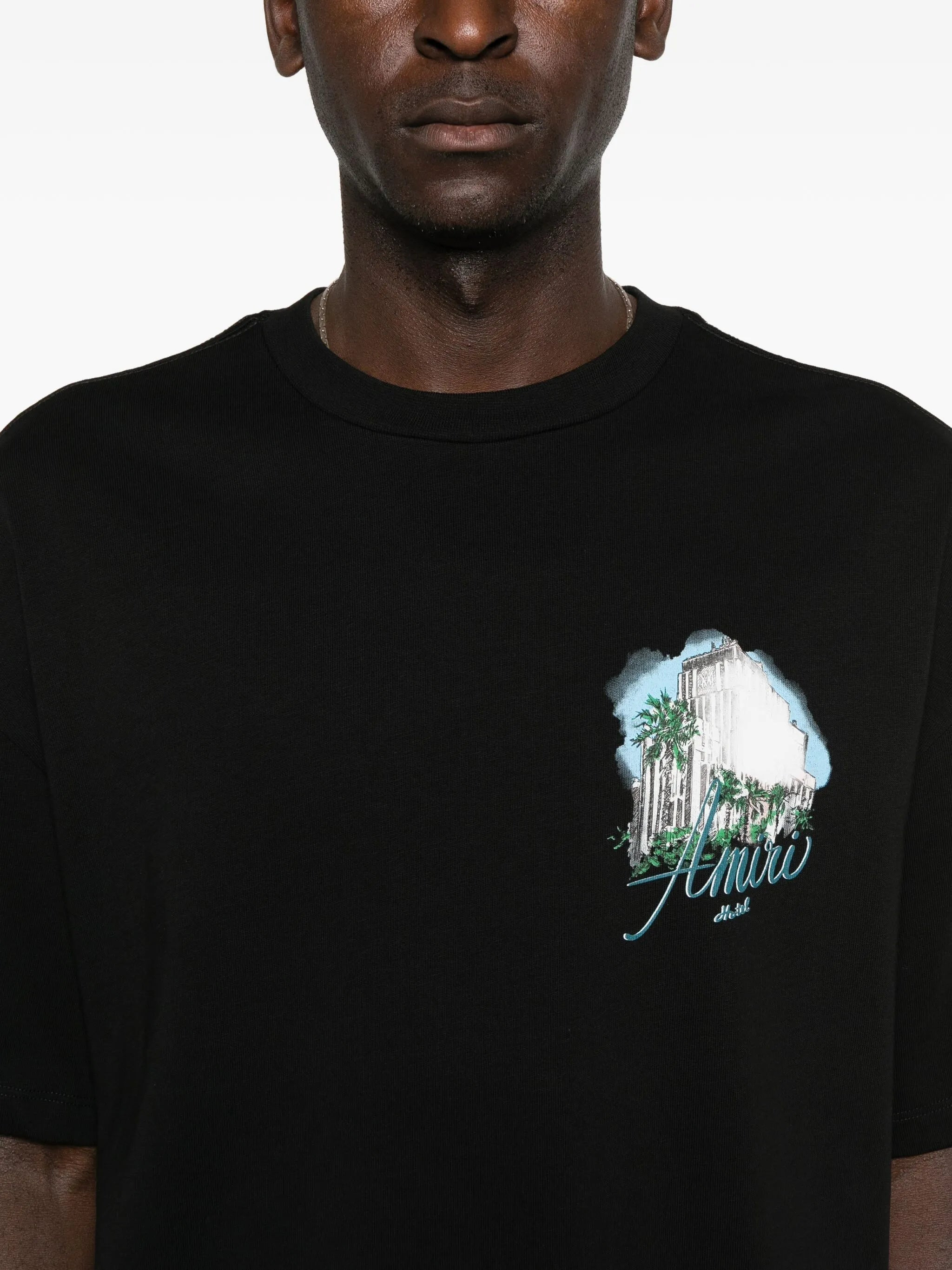 Amiri Hotel Graphic-print T-shirt - 3