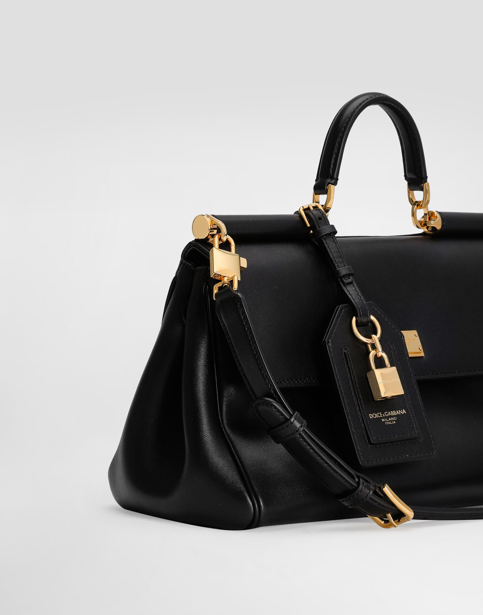 My Sicily handbag in plongé calfskin - 8