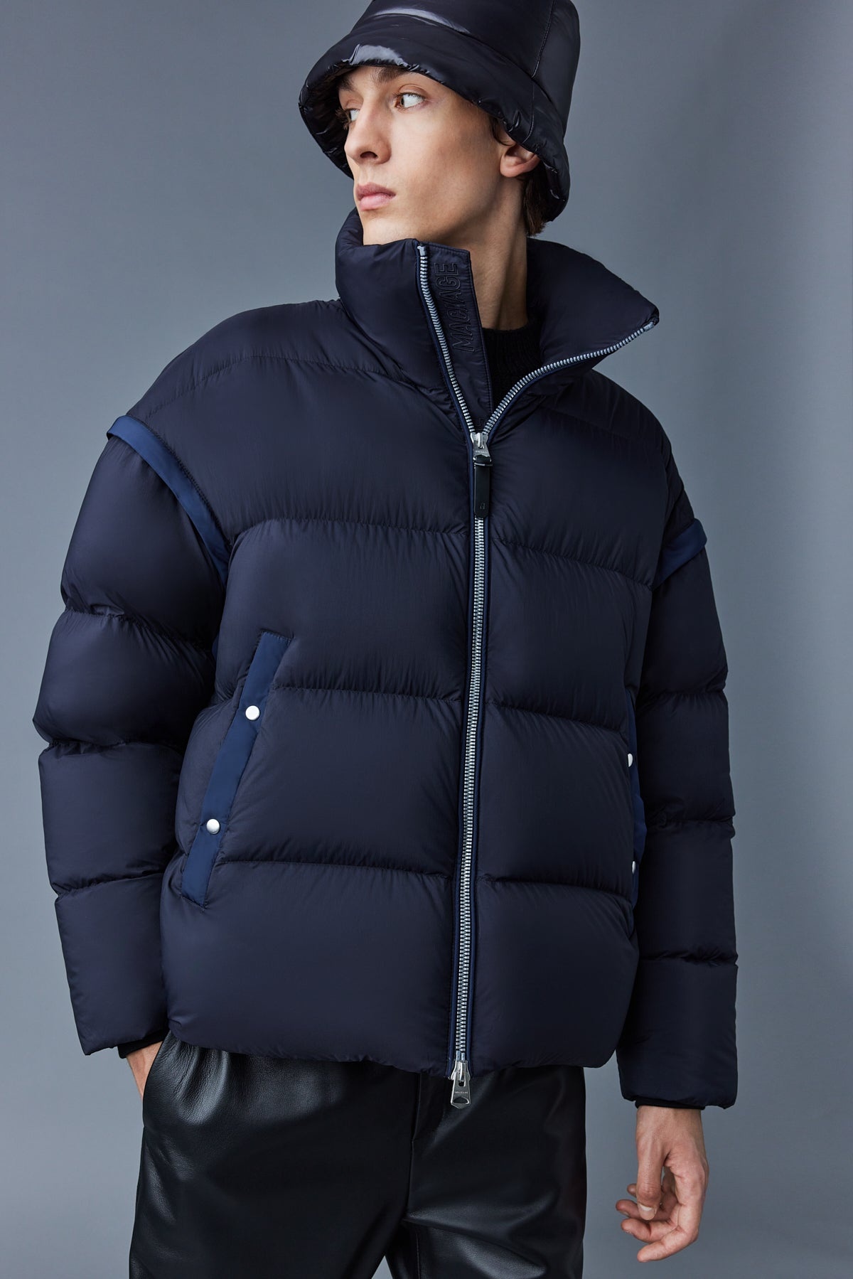 CASIUS 4-in-1 matte light down jacket - 5