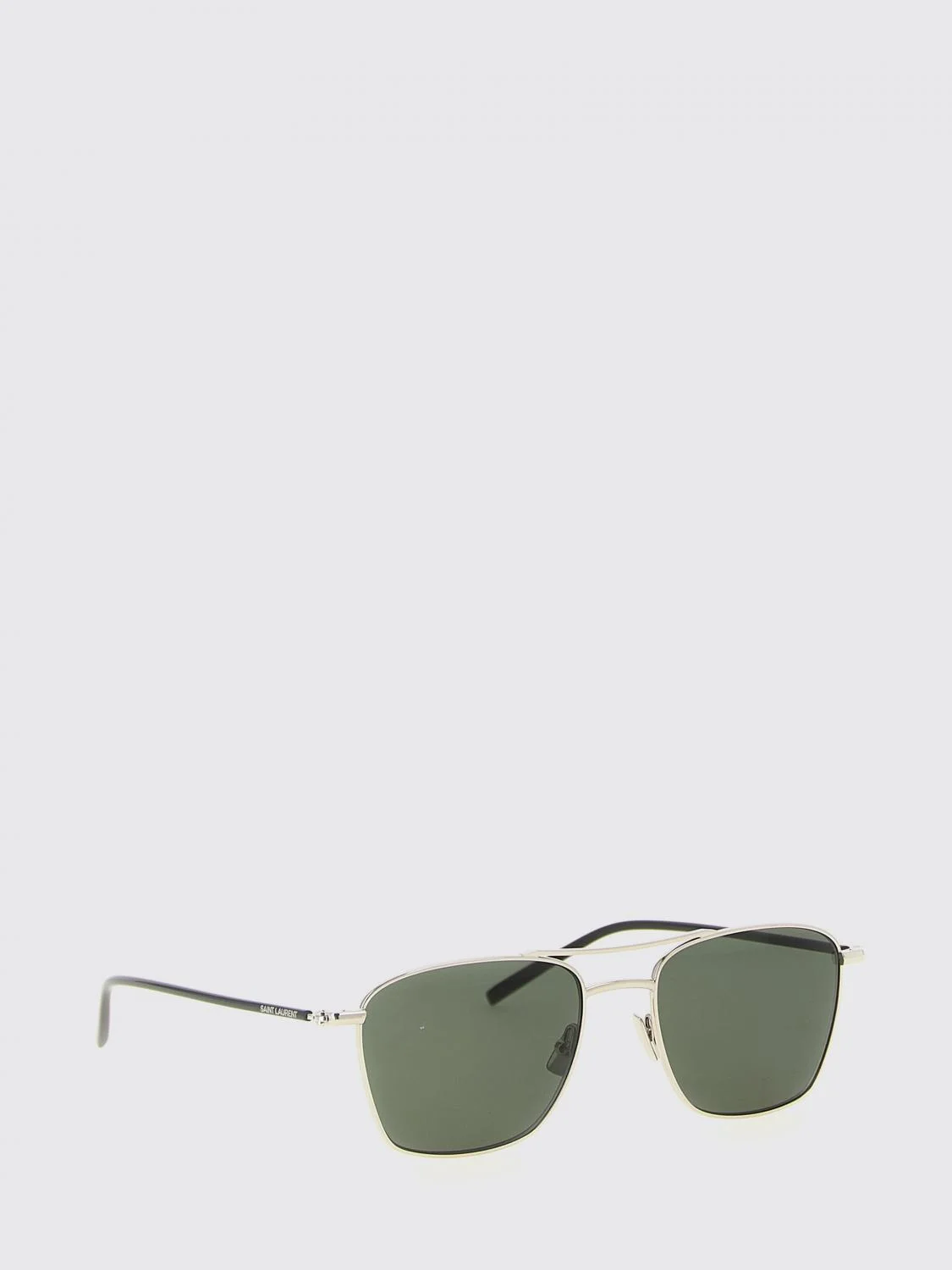 Saint Laurent Sunglasses Men Silver - 1