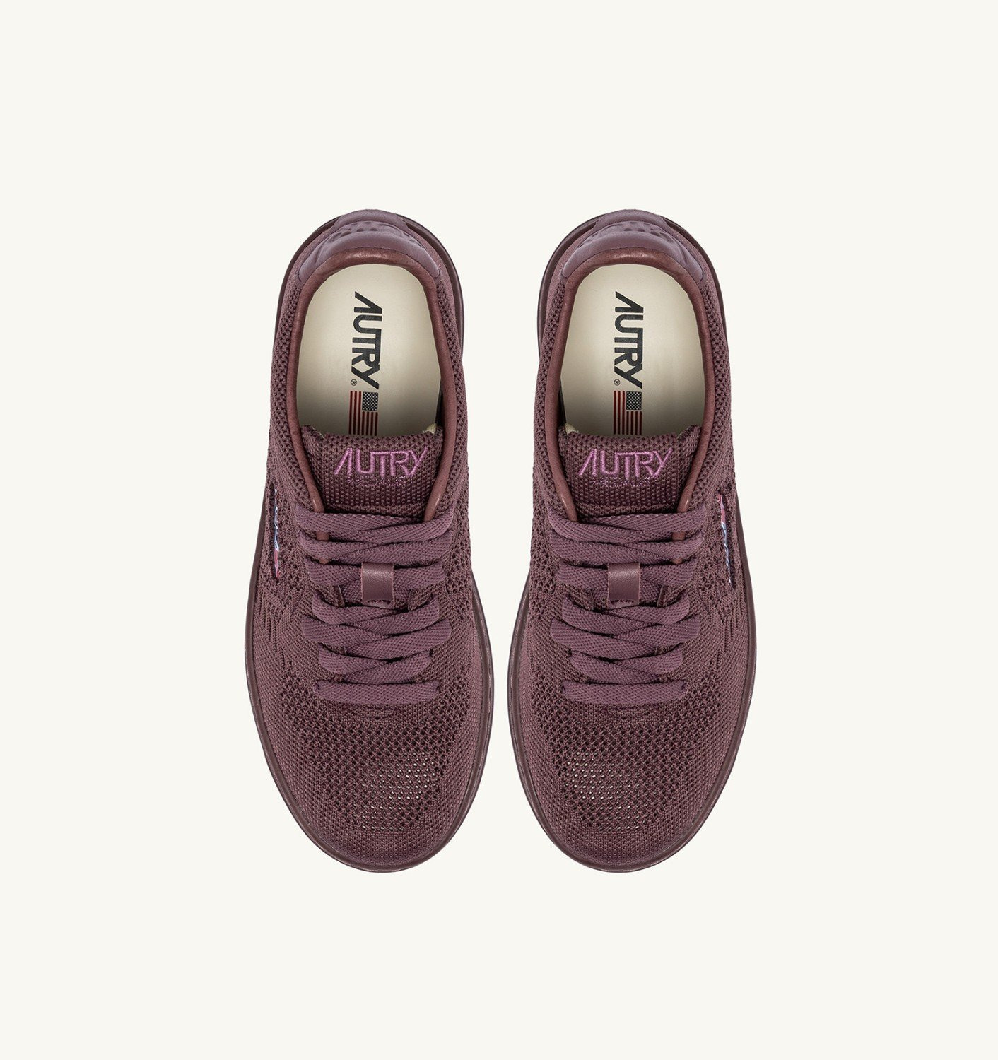 MEDALIST EASEKNIT LOW SNEAKERS IN ROSE TAUPE KNIT - 5