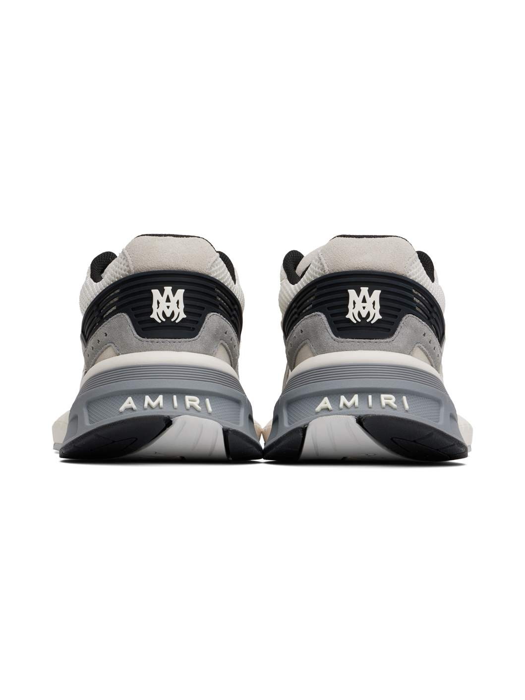 Gray & Beige MA Runner Sneakers - 2