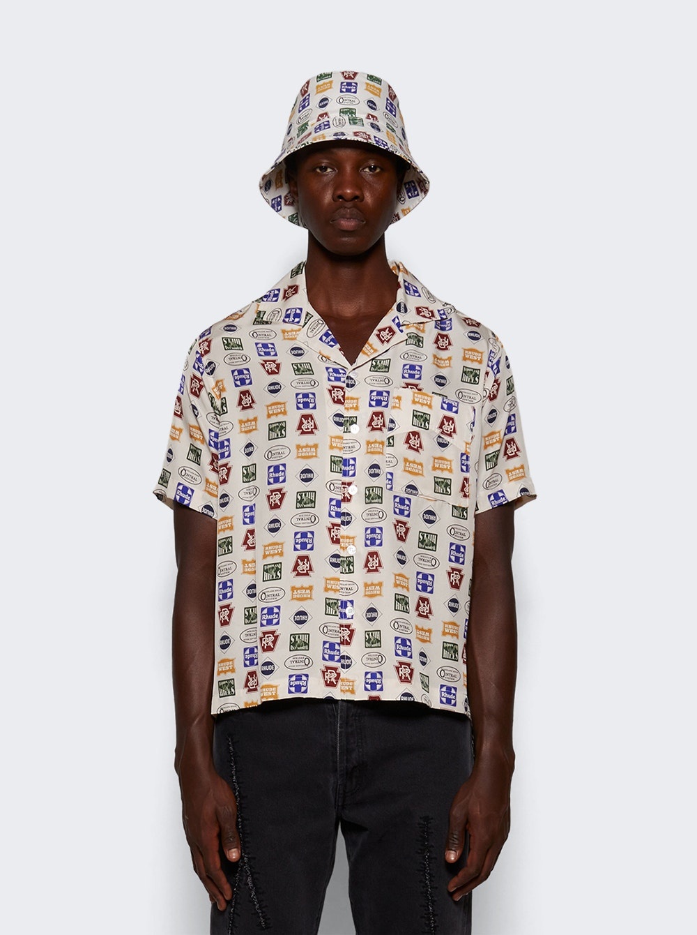 Trucker Print Shirt Multicolor - 3
