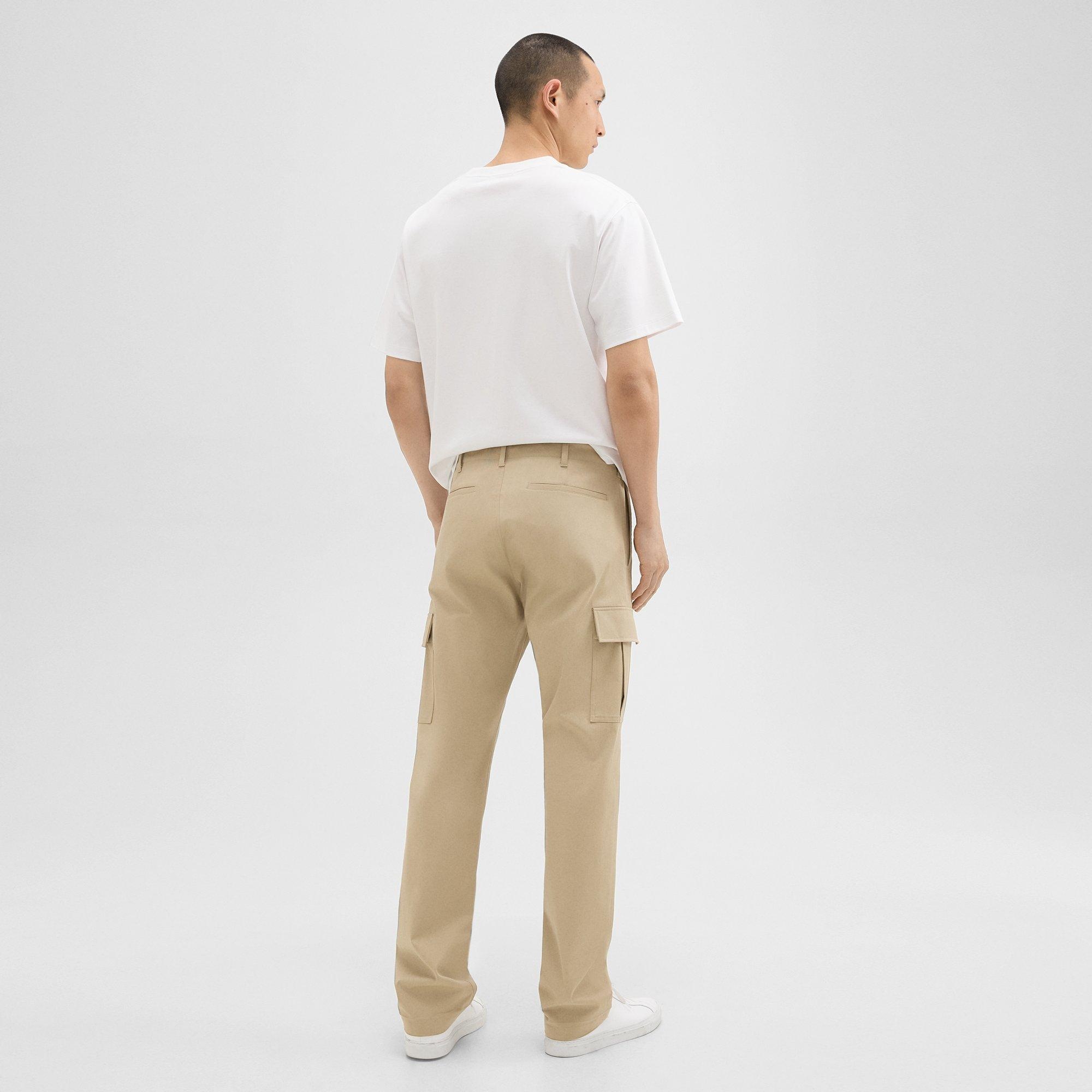 Straight Cargo Pant in Stretch Cotton Twill - 4