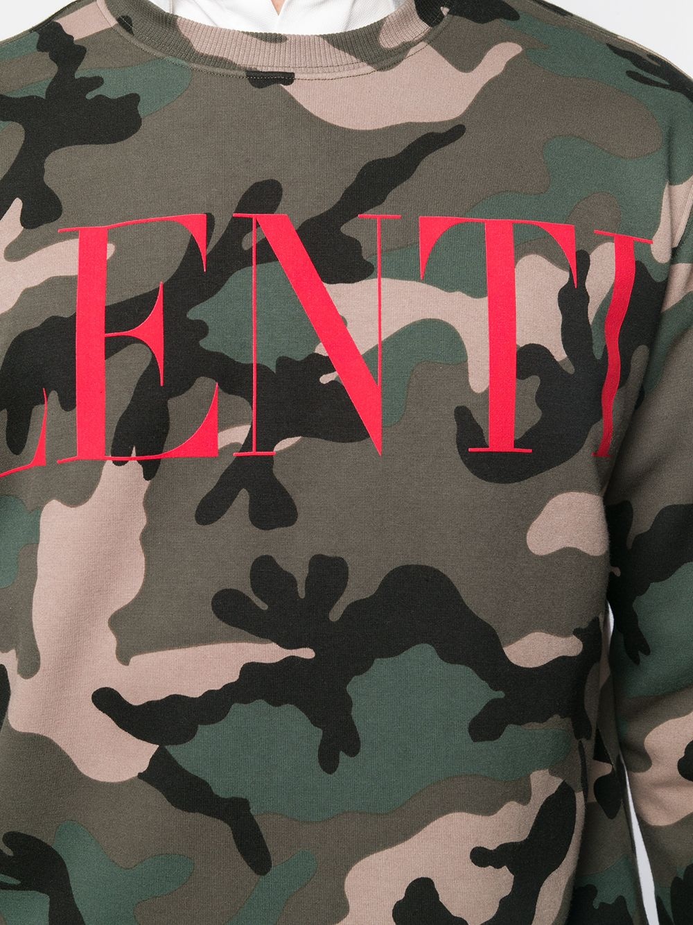 logo camouflage sweatshirt - 5