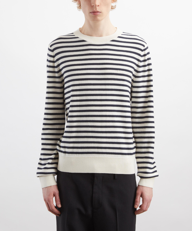 A.P.C. Paul Striped Knitted Sweater outlook