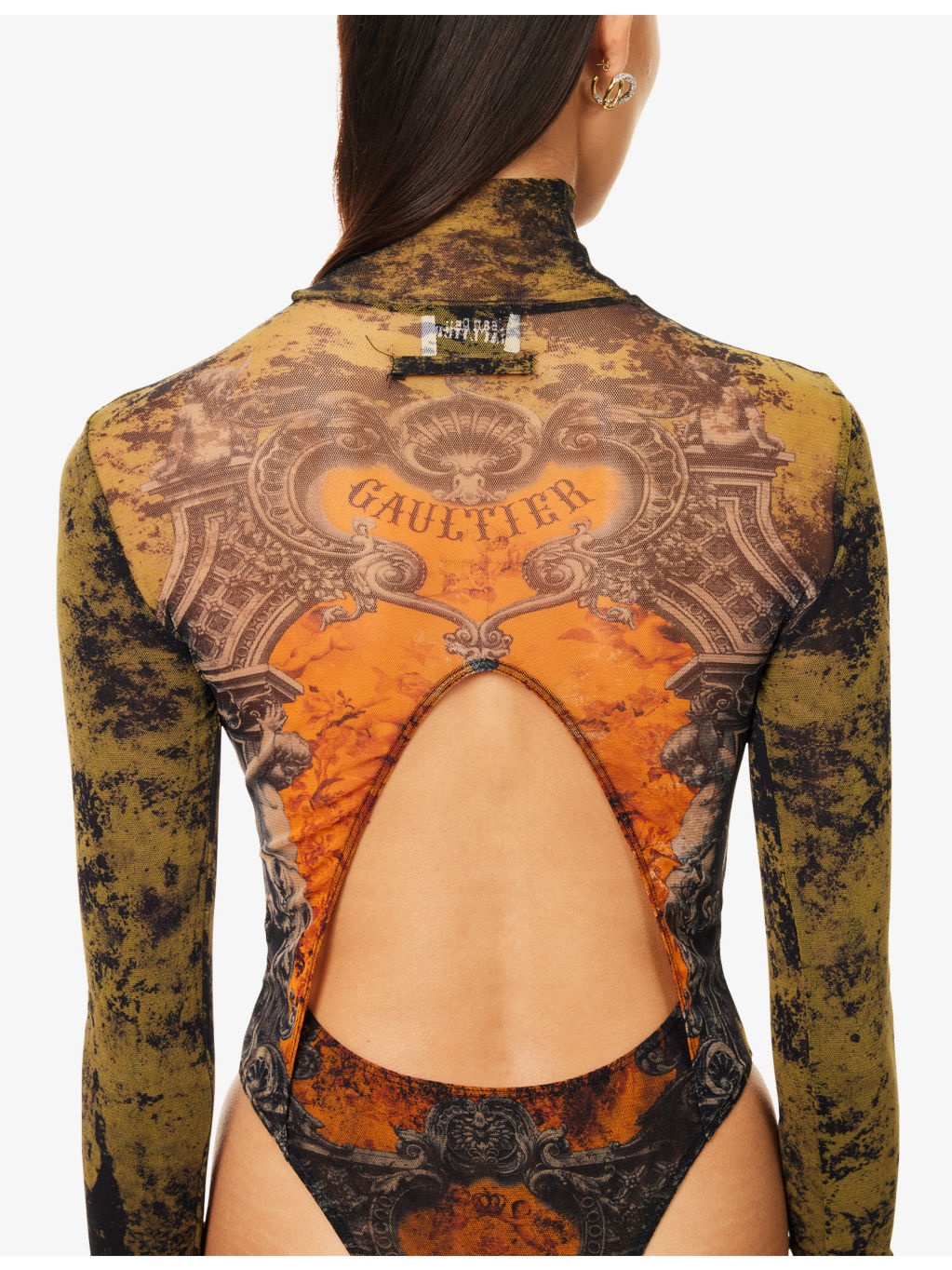 Medaillon Print Mesh Body - 5