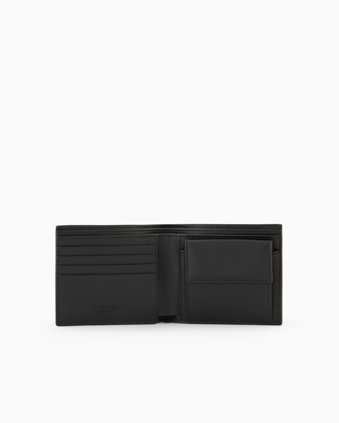 BIFOLD WALLET IN EMBOSSED LEATHER - 3