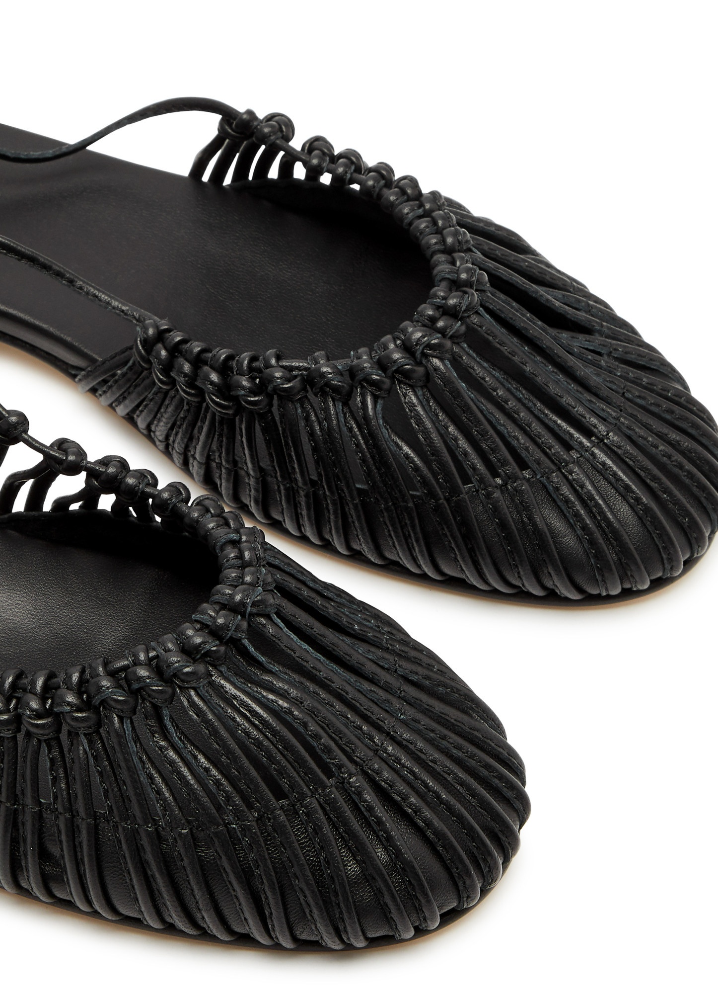 【HEREU】MANTERA Round-Toe Knotted Sandal MANTERA - Round-Toe Knotted Sandal – Hereu Studio