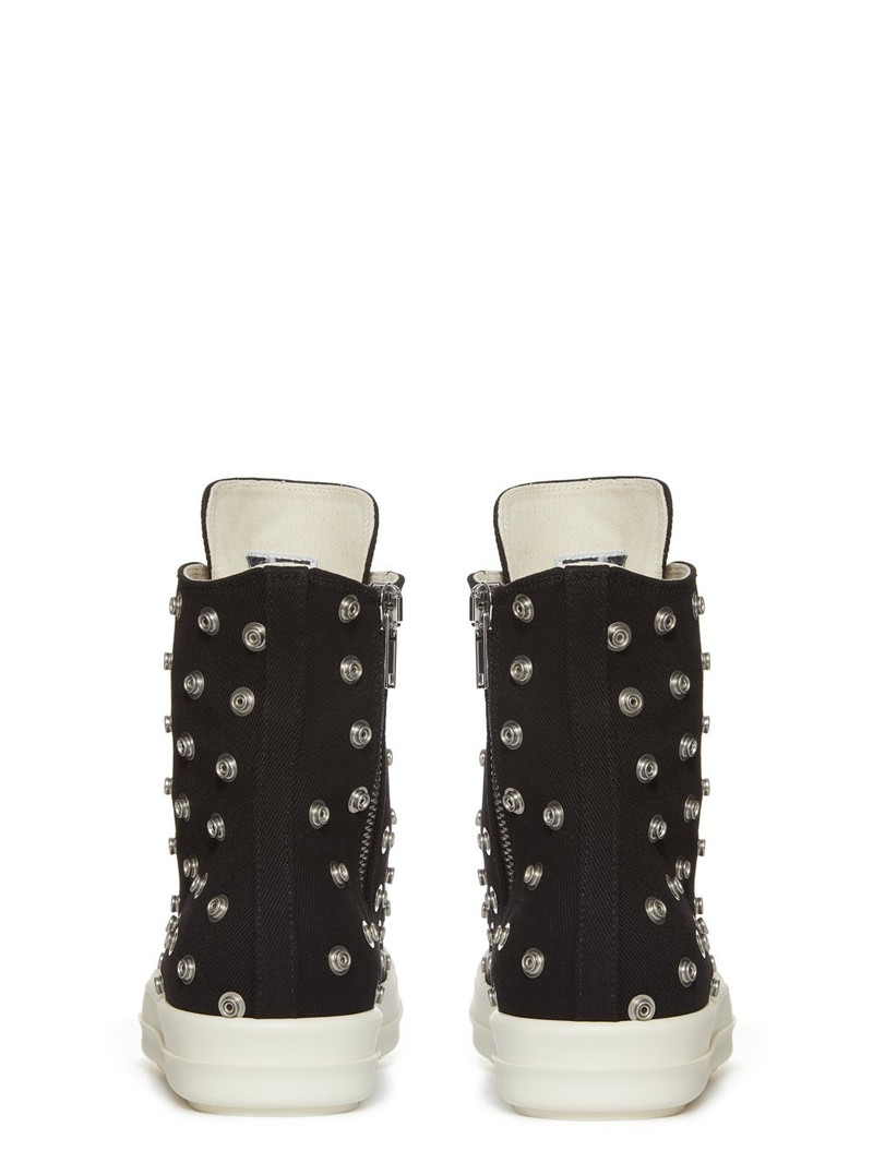 Luxor eyelet-detailed high-top sneakers 4