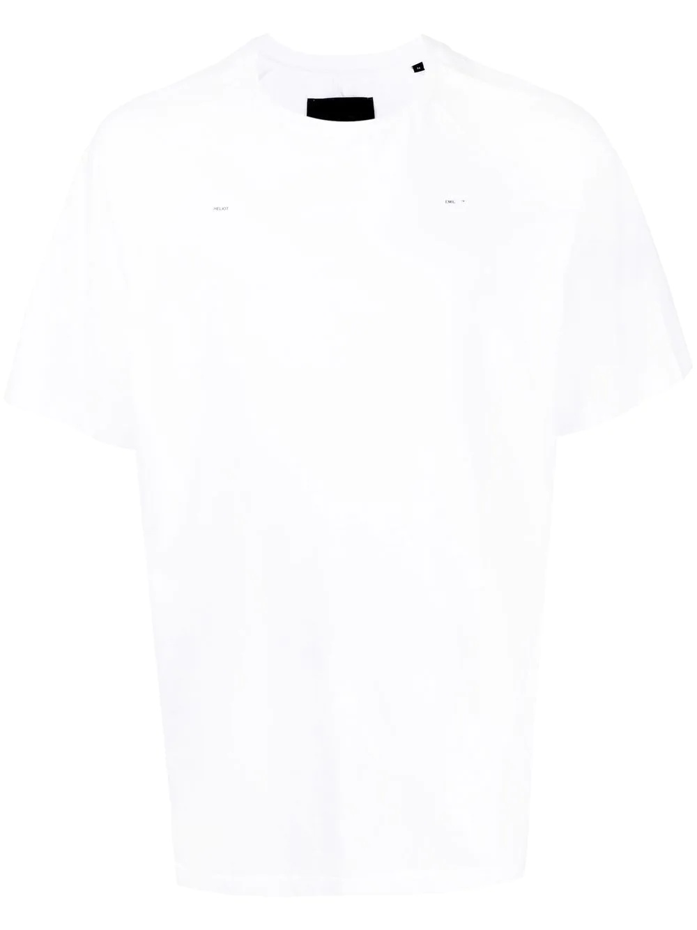 logo-print detail T-shirt - 1
