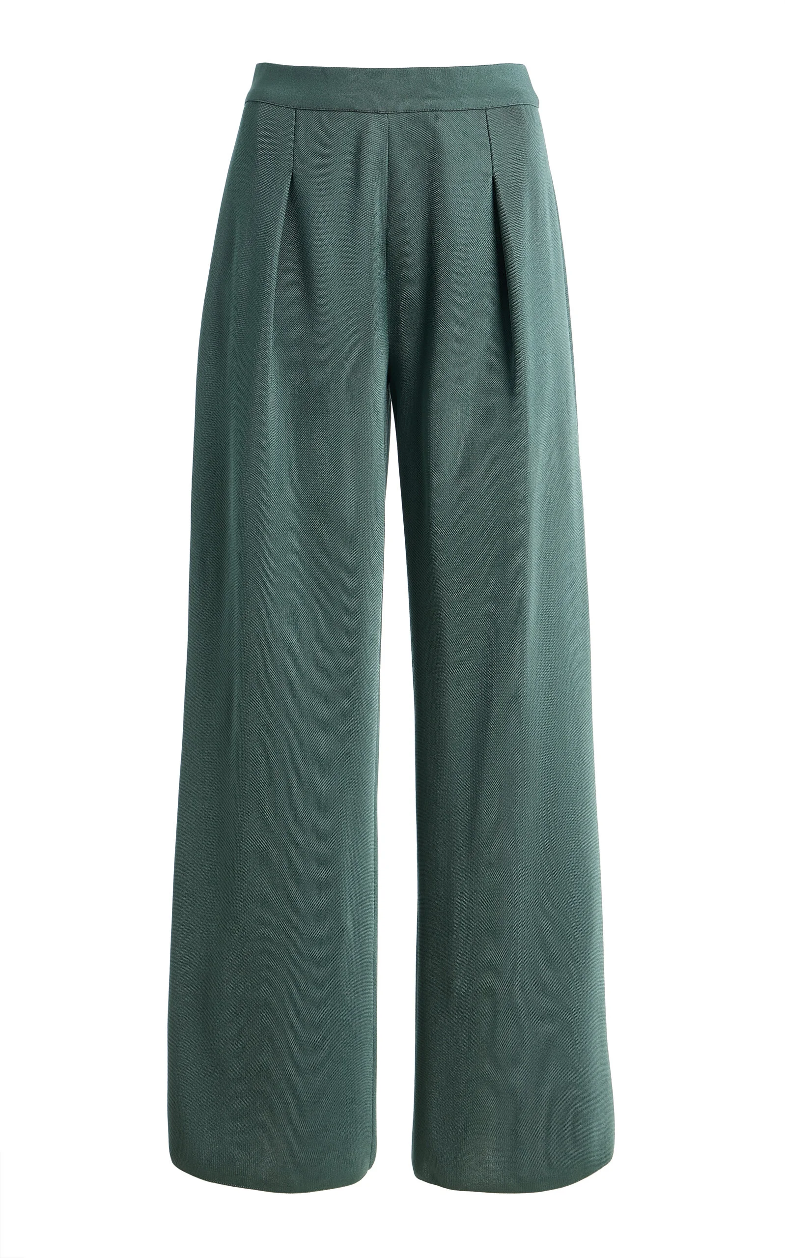 Slinky Gene Crepe Wide-Leg Pants - 1