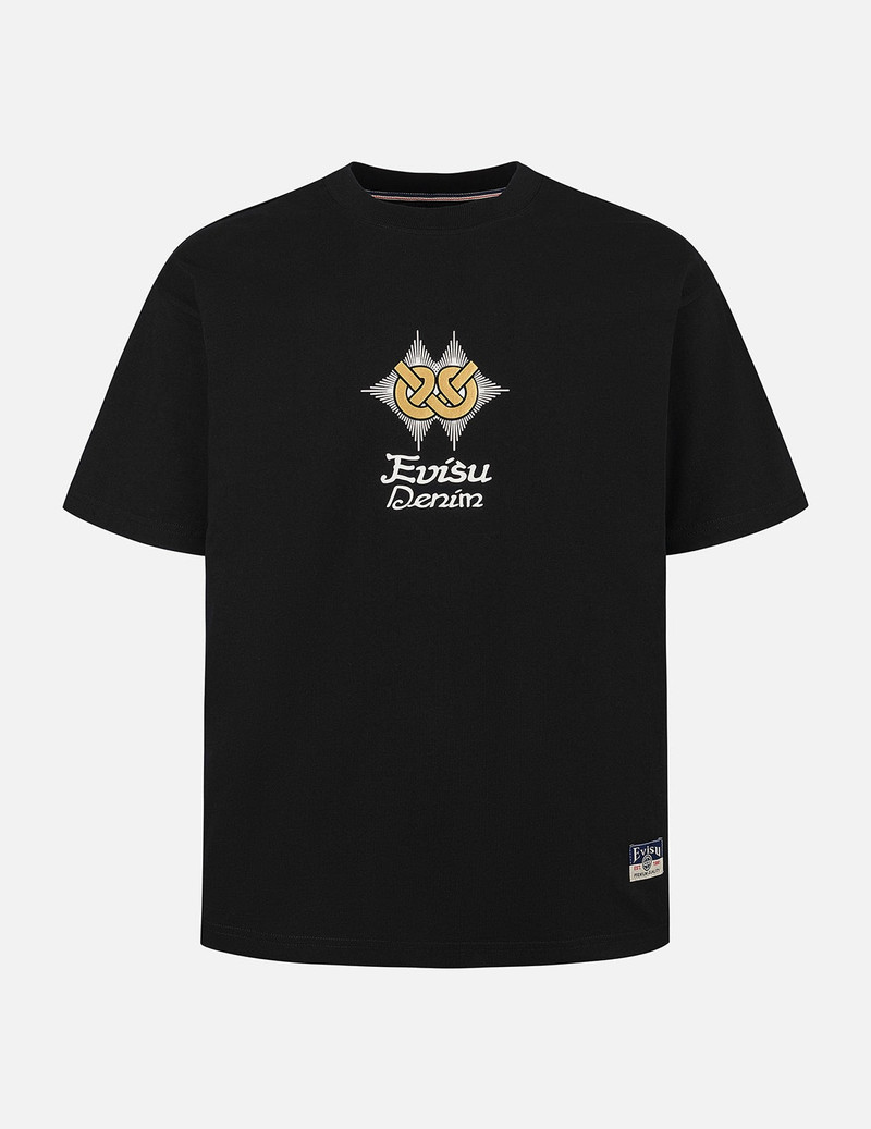 EVISU Hakutaku Print Relax Fit T-Shirt outlook