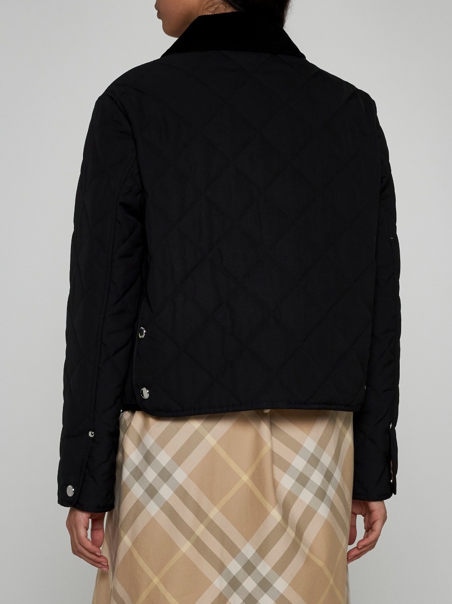 Lanford quilted fabric jacket - 4