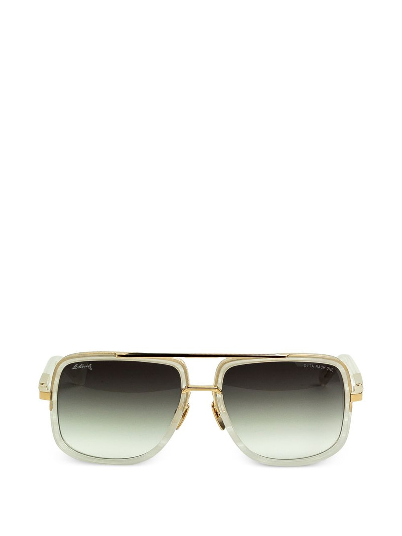 Mach-One square-frame sunglasses 1