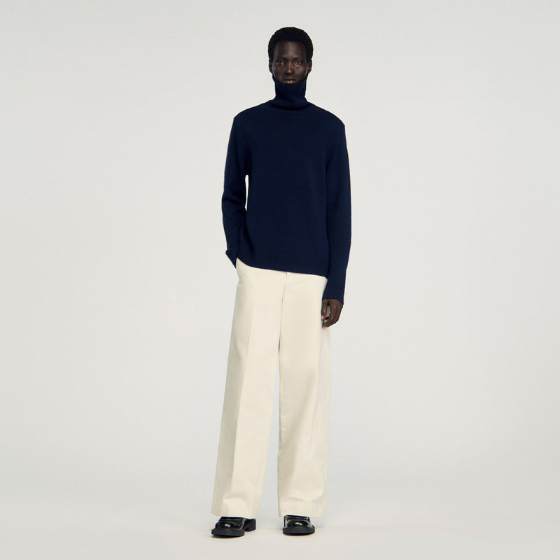 Sandro WOOL AND CASHMERE TURTLENECK outlook
