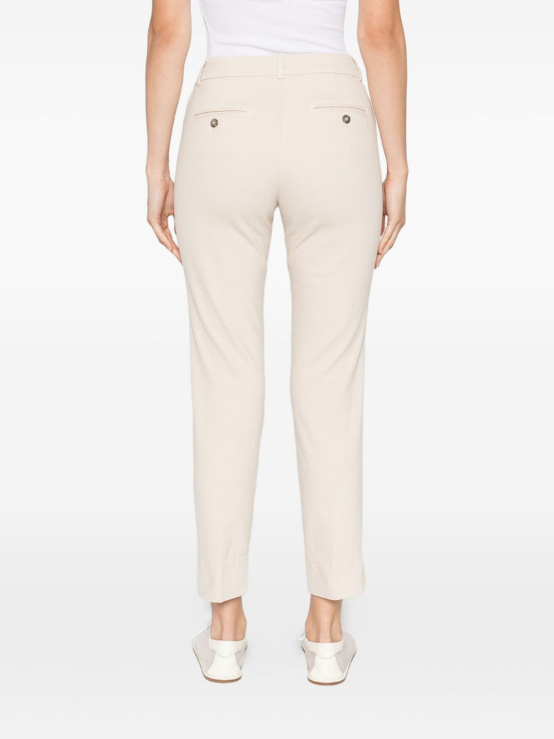 logo-detail cotton trousers 4