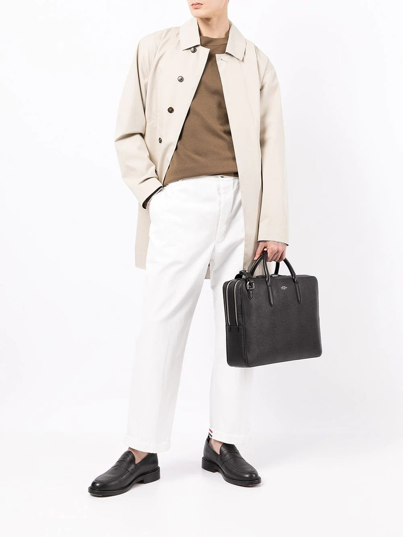 Smythson large Panama lightweight briefcase outlook