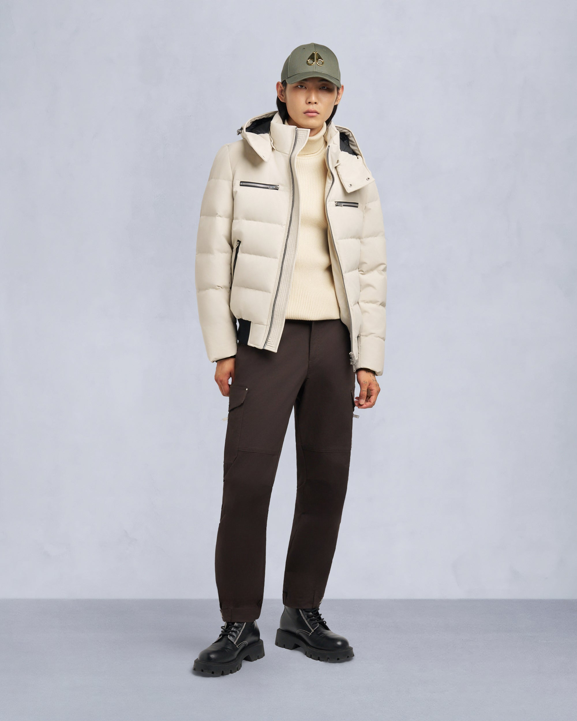 CLOUD SHEARLING BOMBER JACKET - 2