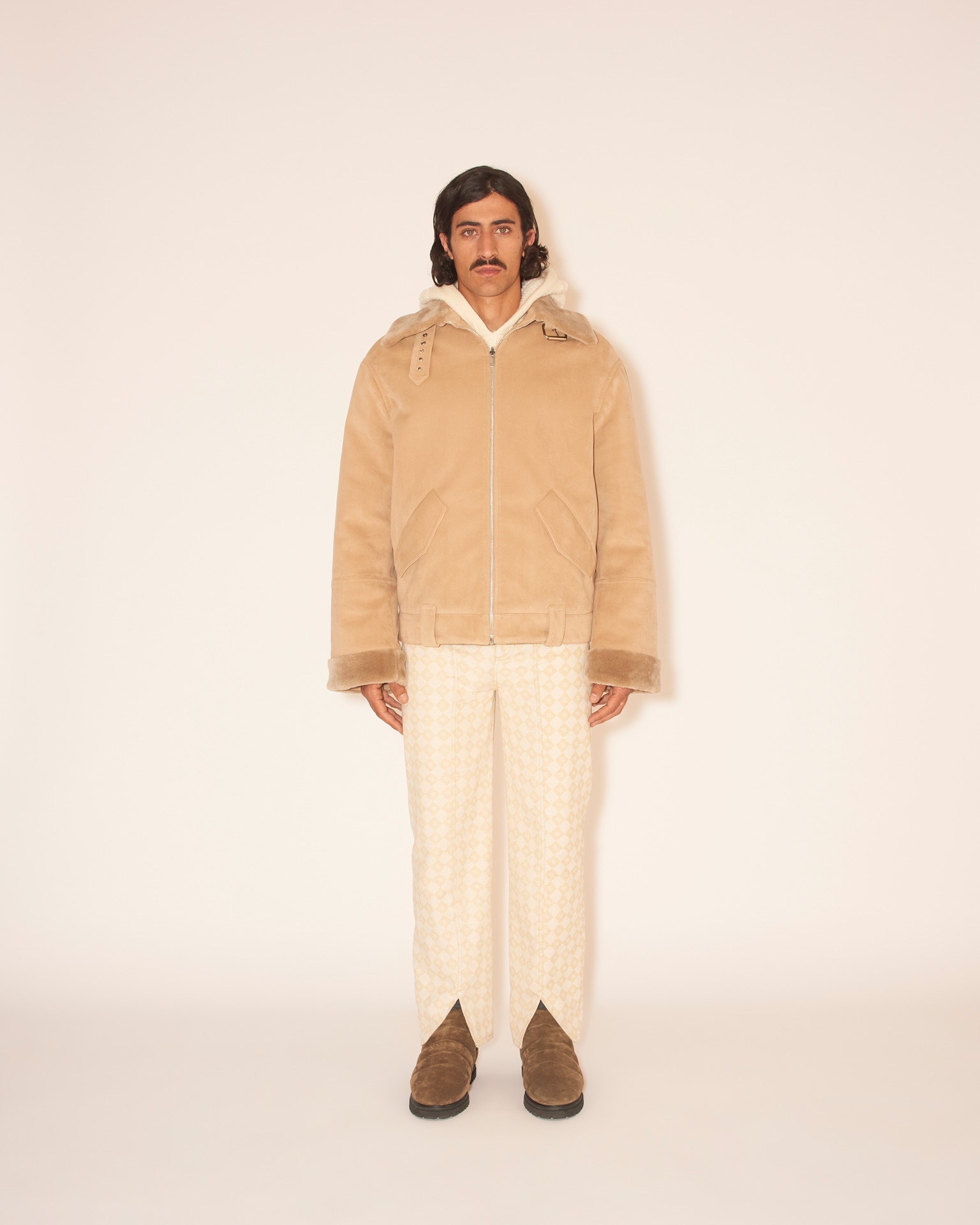 GILS - Suede jacket - Sand/beige - 2