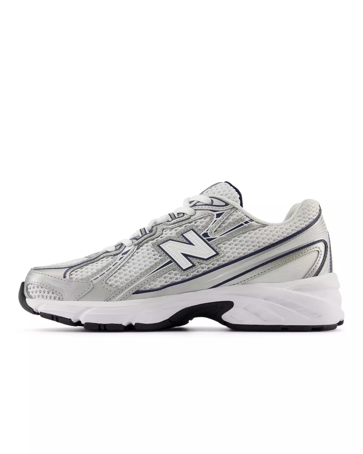 740 "White/Blue/Silver" Unisex Shoe - 4