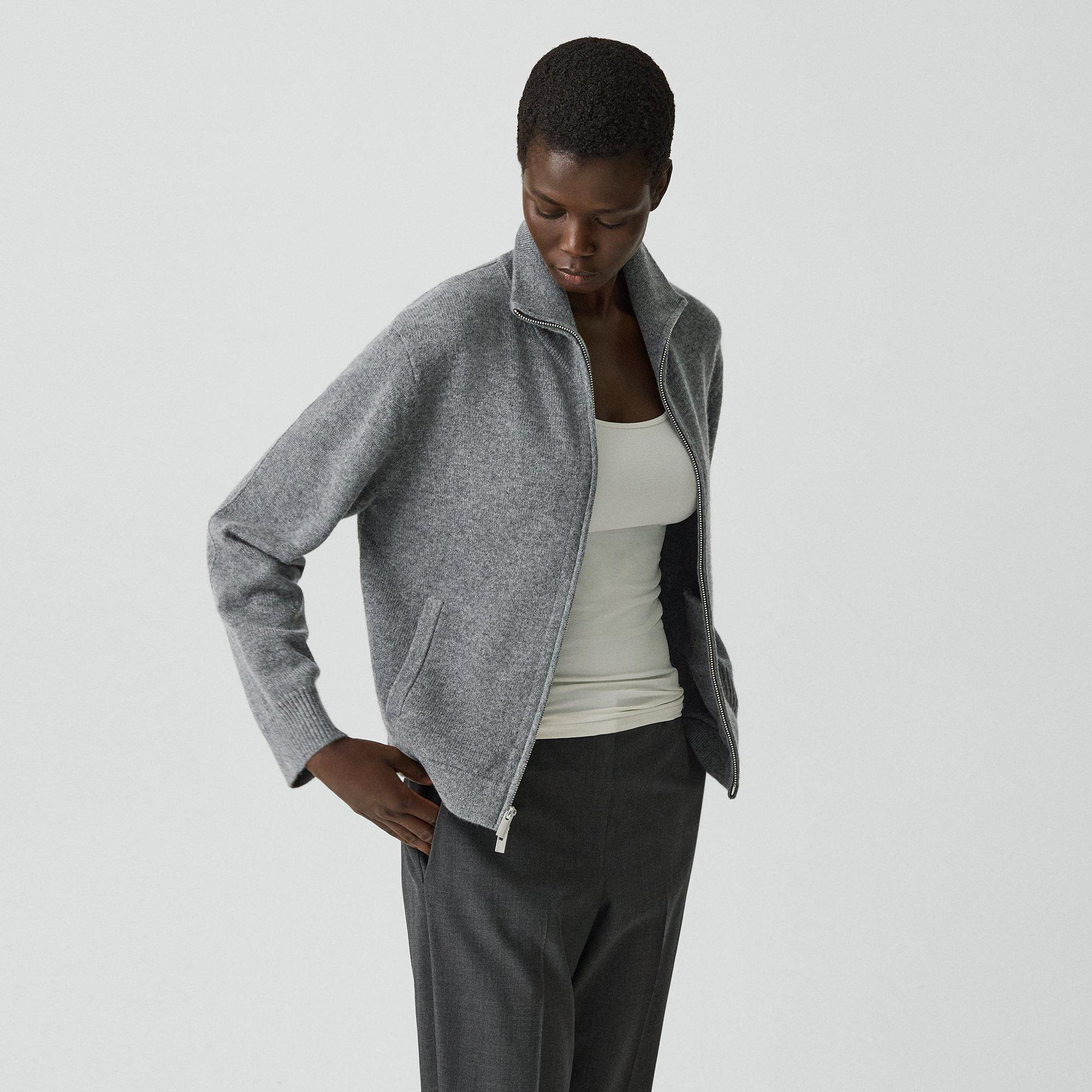 Zip Jacket in Cashmere - 3