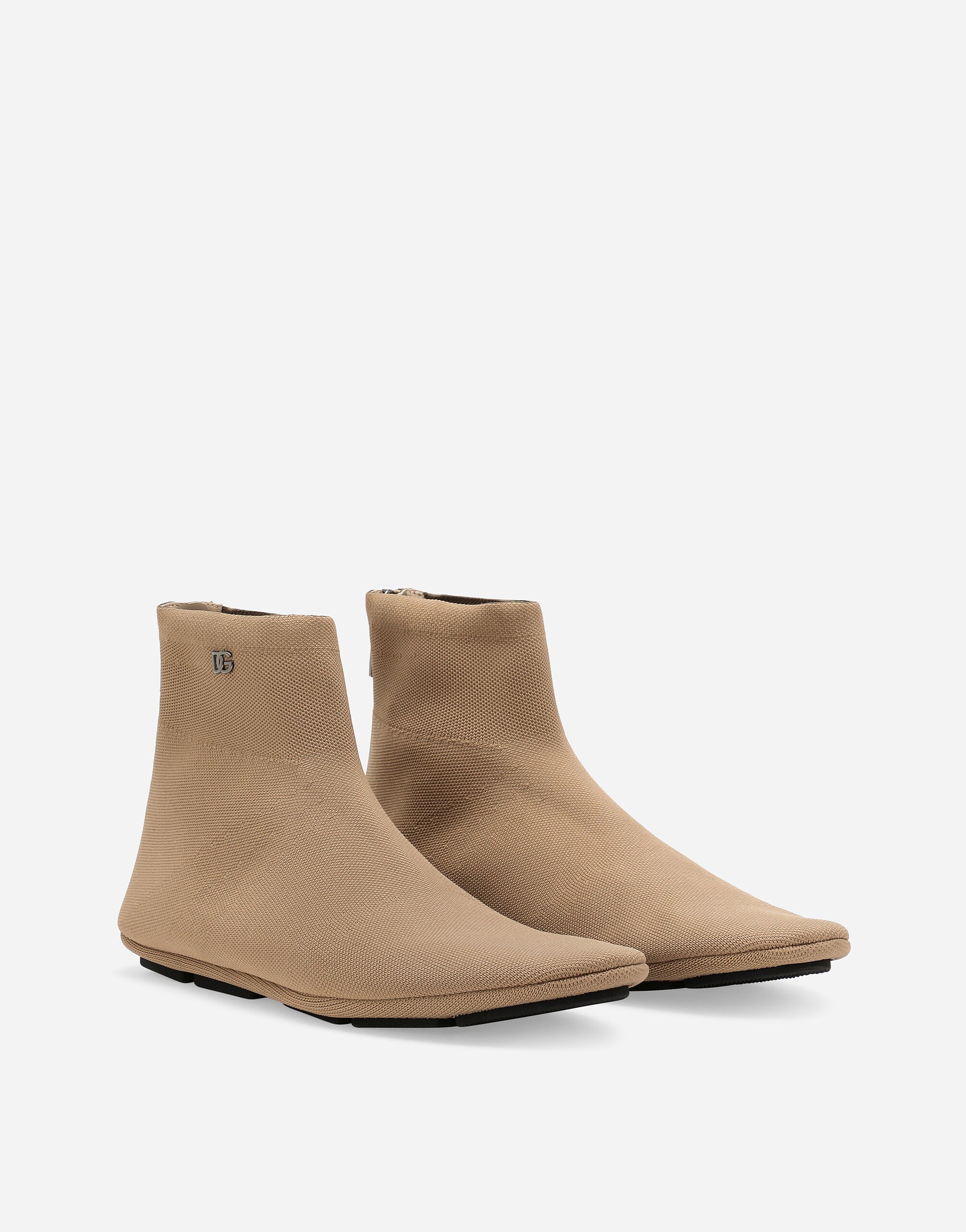 Stretch mesh ankle boots - 2