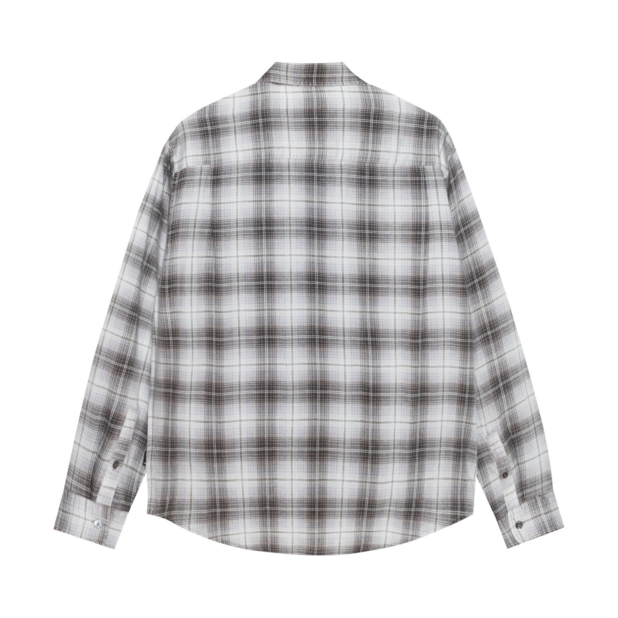 Stussy Matthew Printed Plaid Shirt 'Brown' - 2