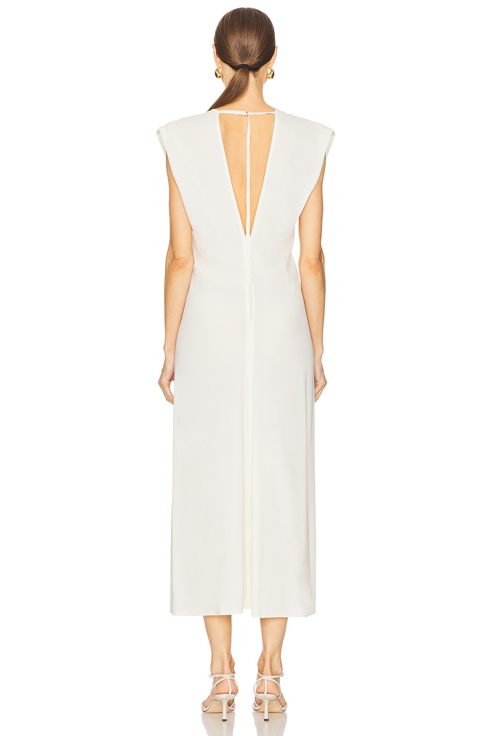 Plunge Drape Dress - 3