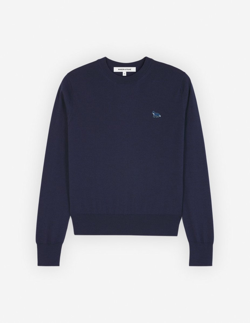 BABY FOX PATCH REGULAR JUMPER - 1