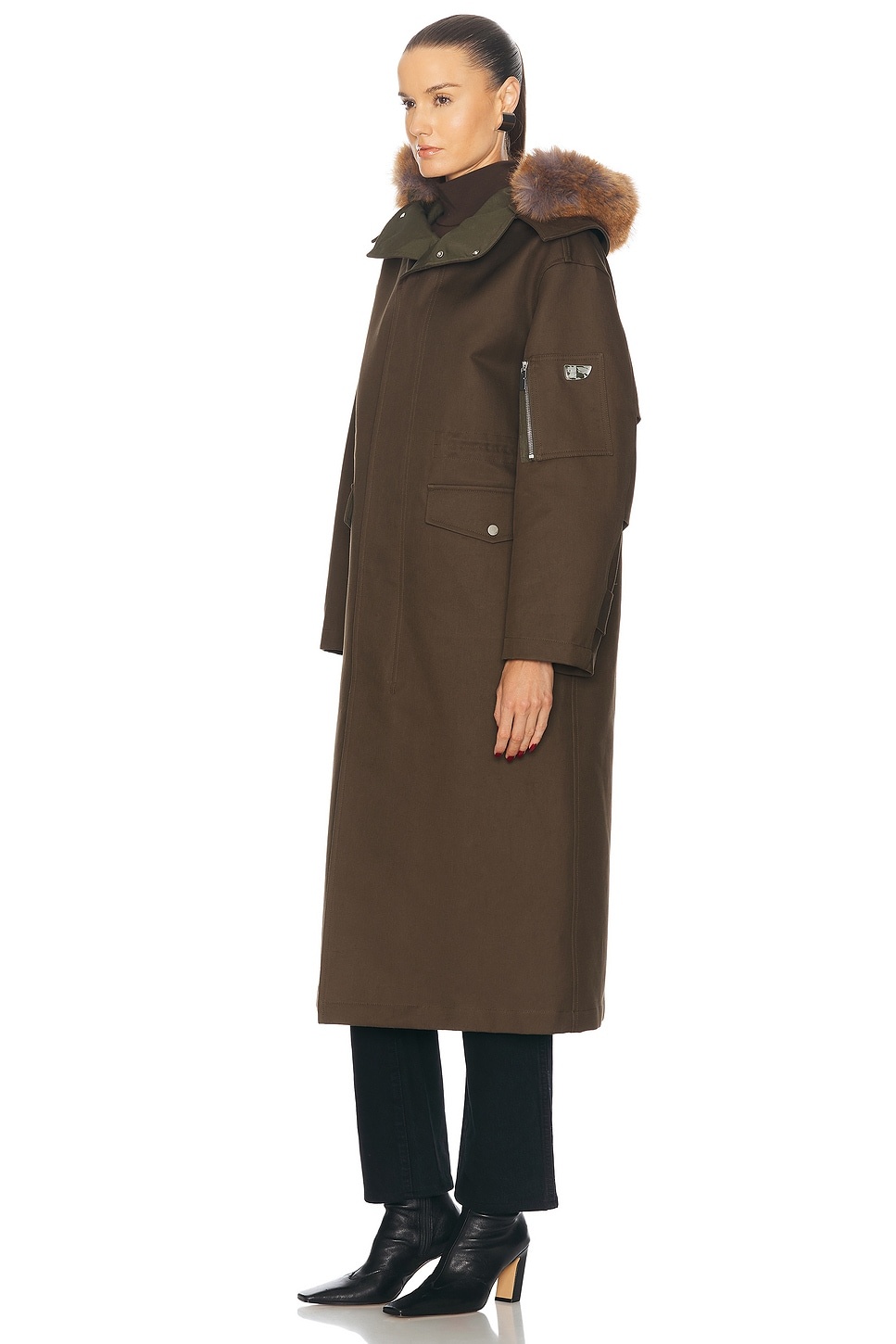 Long Washed Parka - 4
