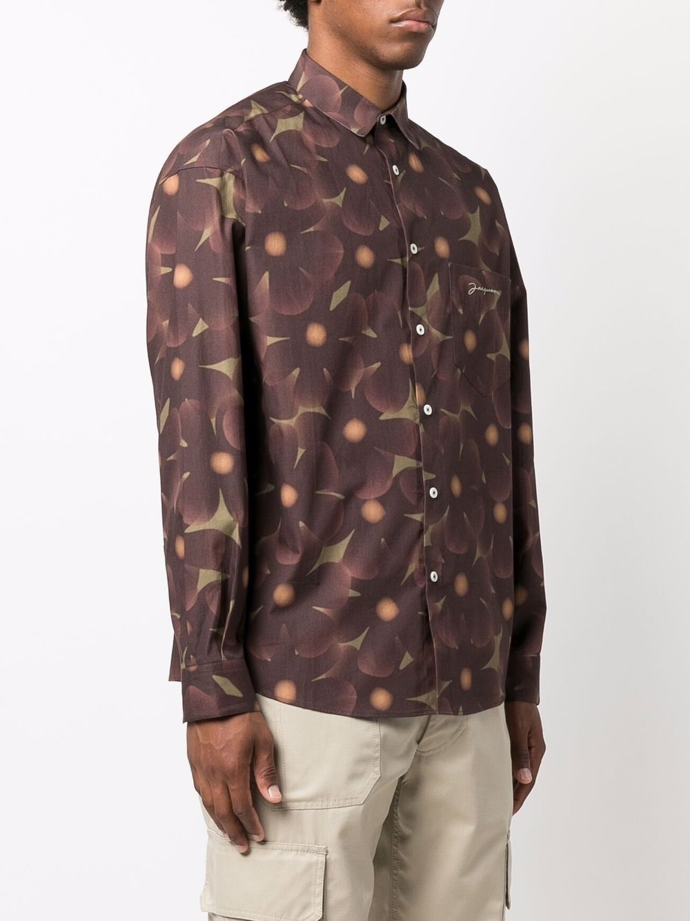 Simon floral-print shirt - 3