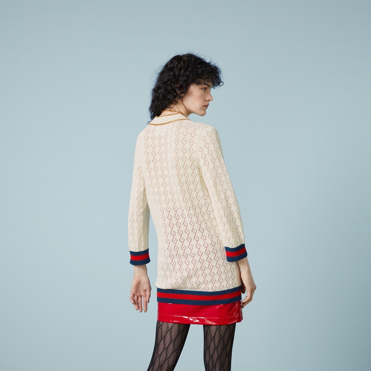 Cotton cardigan with Web - 6