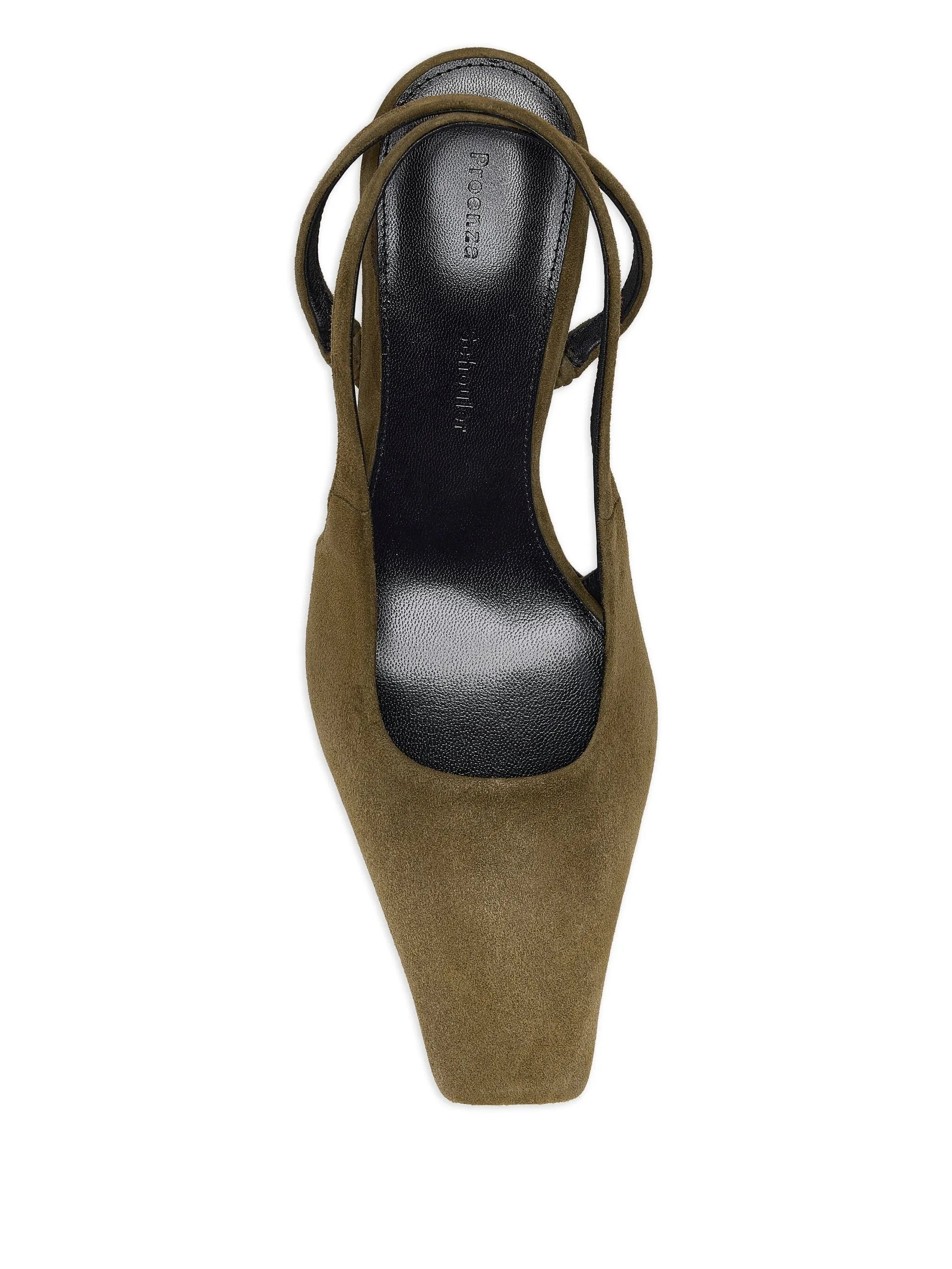 90mm Trap Cross heeled pumps - 3