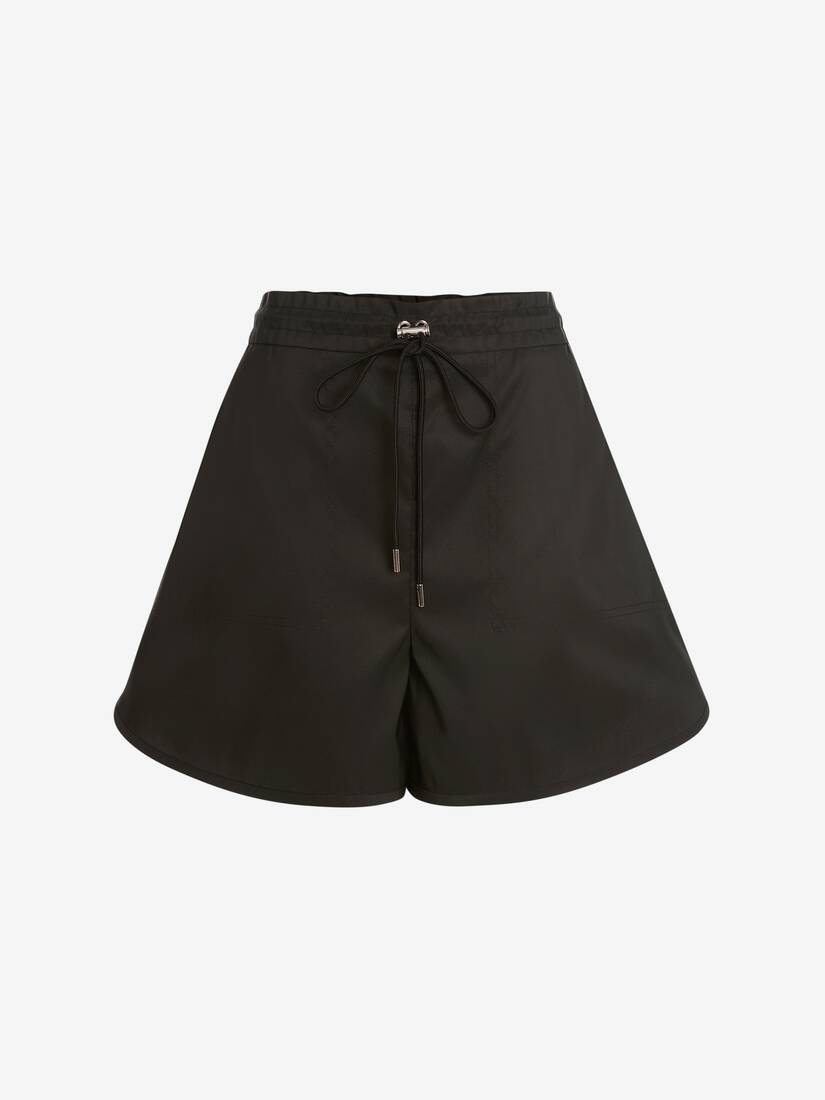 Polyfaille Shorts in Black - 1