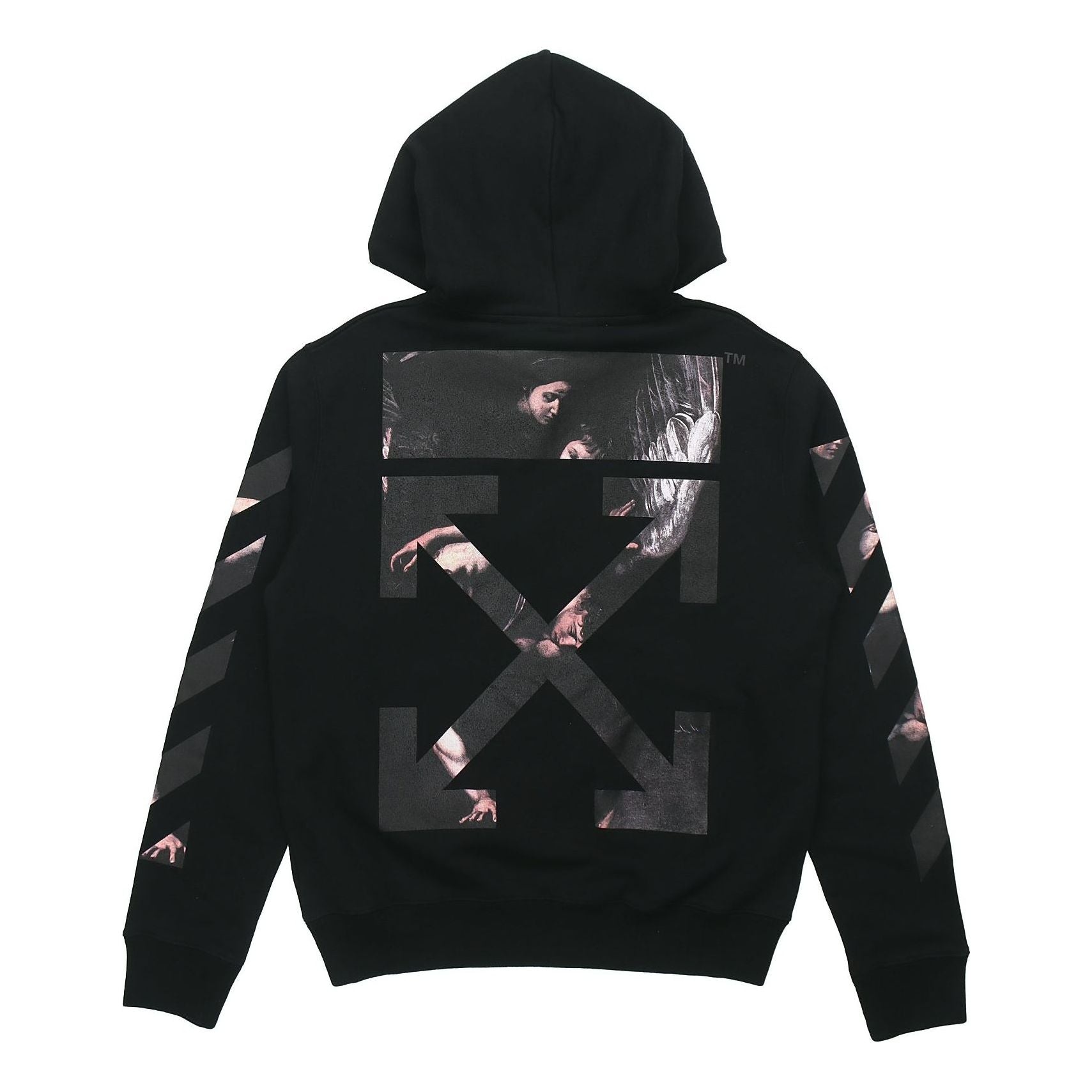 Off-White SS20 Caravaggio Back Arrows Sketch Mens Logo Sweater OMBB034S20E300041088 - 2