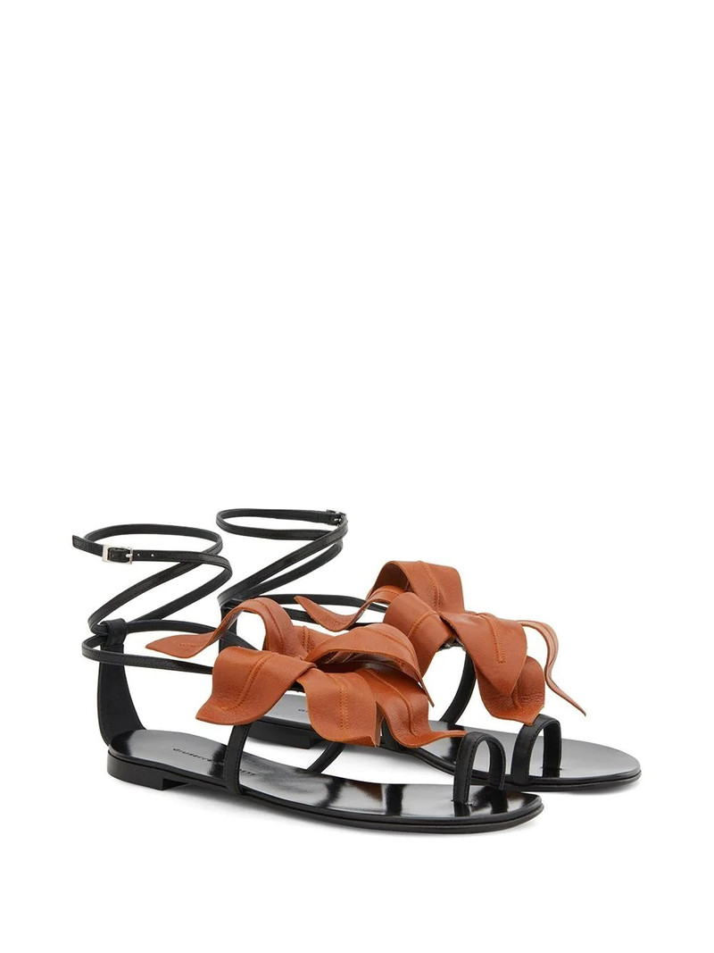Giuseppe Zanotti Lilium flat sandals outlook