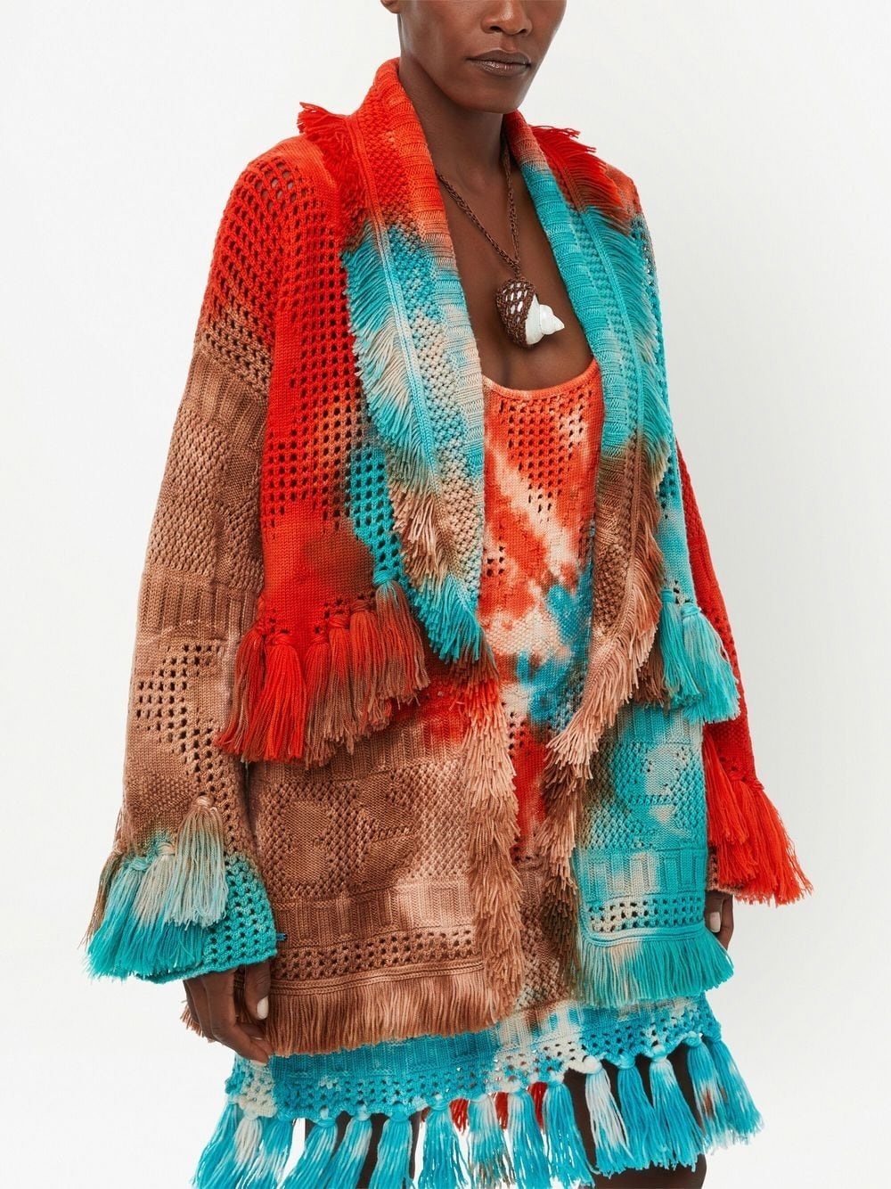 California Dreaming tie-dye cardigan - 3